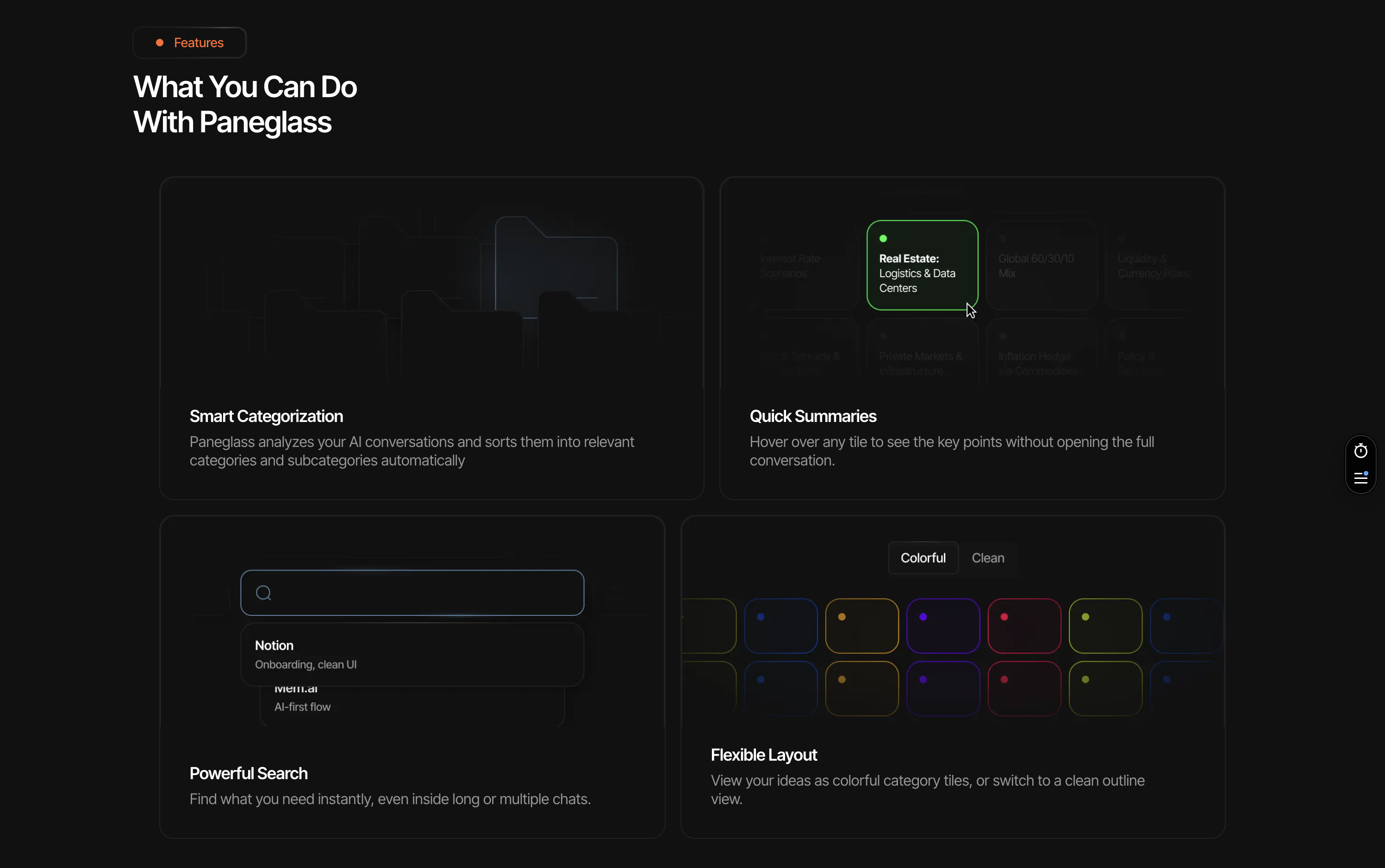Platform features overview